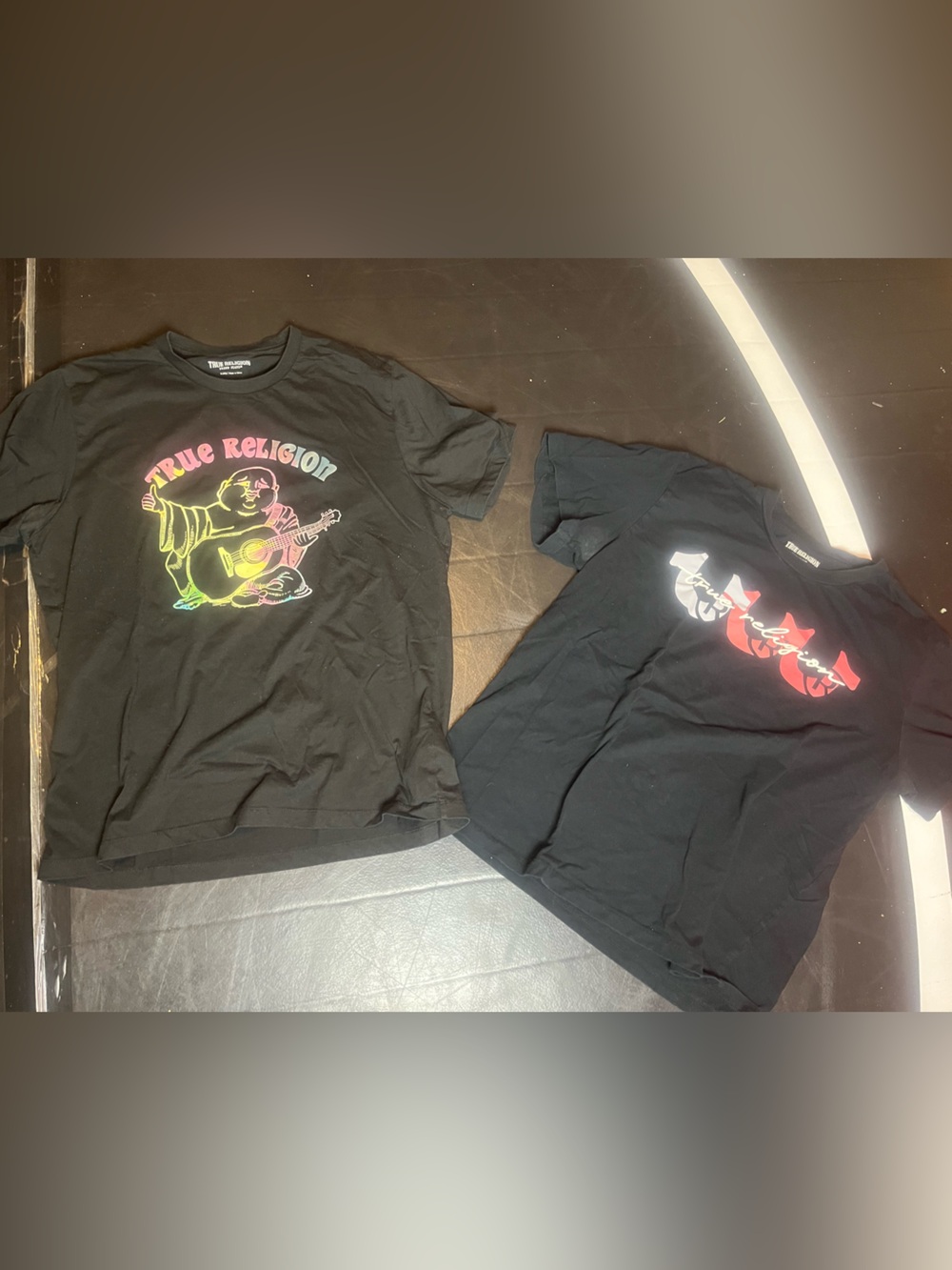 True Religion black t-shirt bundle women’s size XL
